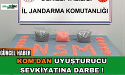 KOM’dan Uyuşturucu Sevkiyatına Darbe