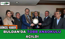 Buldan’da TOBB Anaokulu Açıldı