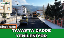 Tavas’ta Cadde Yenileniyor