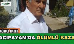 Acıpayam’da Ölümlü Kaza