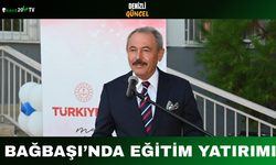 Bağbaşı’nda Eğitim Yatırımı