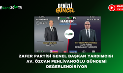 ZAFER PARTİSİ GENEL BAŞKAN YARDIMCISI AV. ÖZCAN PEHLİVANOĞLU GÜNDEMİ DEĞERLENDİRİYOR