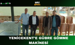 Yenicekent’e Gübre Gömme Makinesi