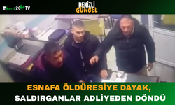 Esnafa Öldüresiye Dayak, Saldırganlar Adliyeden Döndü