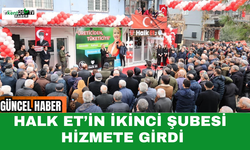 Halk Et’in İkinci Şubesi Hizmete Girdi