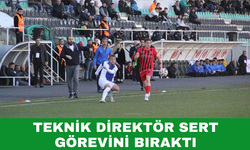 Teknik Direktör Sert Görevini Bıraktı