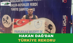 Hakan Dağ’dan Türkiye Rekoru