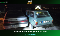 Buldan’da Kavşak Kazası: 3 Yaralı