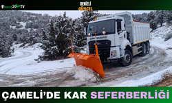 Çameli’de Kar Seferberliği