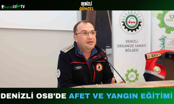 Denizli OSB’de Afet ve Yangın Eğitimi
