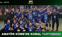 Amatör Küme’de Kural Tartışması