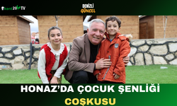 Honaz’da Çocuk Şenliği Coşkusu