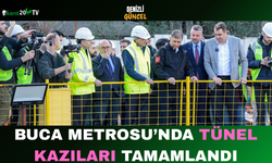 Buca Metrosu’nda Tünel Kazıları Tamamlandı