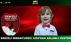 Denizli İdmanyurdu 1959’dan Anlamlı Destek