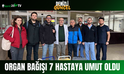 Organ Bağışı 7 Hastaya Umut Oldu