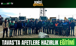Tavas’ta Afetlere Hazırlık Eğitimi