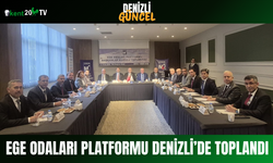 Ege Odaları Platformu Denizli’de Toplandı