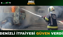 Denizli İtfaiyesi Güven Verdi