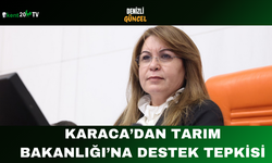 Karaca’dan Tarım Bakanlığı’na Destek Tepkisi