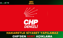 Hakaretle Siyaset Yapılamaz CHP’den Sert Açıklama