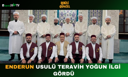 Enderun Usulü Teravih Yoğun İlgi Gördü