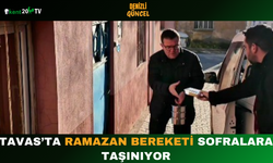 Tavas’ta Ramazan Bereketi Sofralara Taşınıyor