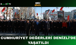 Cumhuriyet Değerleri Denizli’de Yaşatıldı