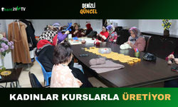 Kadınlar Kurslarla Üretiyor