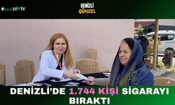 Denizli’de 1.744 Kişi Sigarayı Bıraktı