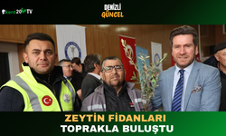 Tavas’ta Üreticiye Zeytin Fidanı Desteği