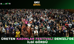 Üreten Kadınlar Festivali Denizli’de İlgi Gördü