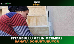 İstanbullu Gelin Mermeri Sanata Dönüştürüyor