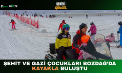 Şehit ve Gazi Çocukları Bozdağ’da Kayakla Buluştu