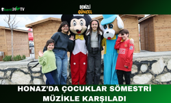Honaz’da Çocuklar Sömestri Müzikle Karşıladı