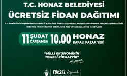 HONAZ BELEDİYE BAŞKANLIĞI ÜCRETSİZ FİDAN DAĞITIM PROJESİ