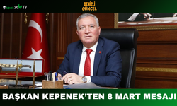 Başkan Kepenek’ten 8 Mart Mesajı