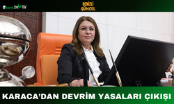 Karaca’dan Devrim Yasaları Çıkışı