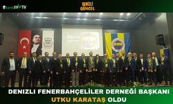 DENIZLI FENERBAHÇELİLER DERNEĞİ BAŞKANI UTKU KARATAŞ OLDU