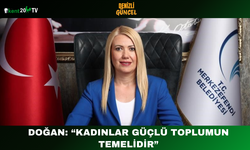 Doğan: “Kadınlar Güçlü Toplumun Temelidir”