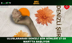 Uluslararası Denizli Şiir Günleri 27-28 Mart’ta Başlıyor