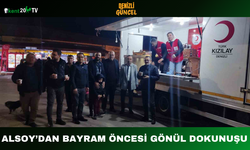 Alsoy’dan Bayram Öncesi Gönül Dokunuşu