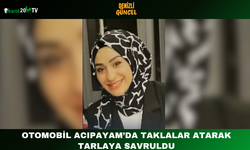 Otomobil Acıpayam’da Taklalar Atarak Tarlaya Savruldu