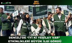 Denizli’de “İyi ki Yeşilay Var” Etkinlikleri Büyük İlgi Gördü
