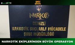 Narkotik Ekiplerinden Büyük Operasyon