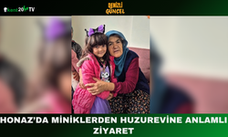 Honaz’da Miniklerden Huzurevine Anlamlı Ziyaret