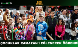 Çocuklar Ramazan’ı Eğlenerek Öğrendi