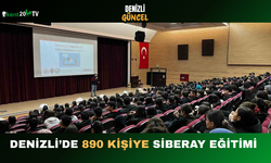 Denizli’de 890 Kişiye SİBERAY Eğitimi