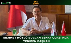 Mehmet Köylü Buldan Esnaf Odası’nda Yeniden Başkan