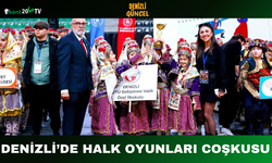 Denizli’de Halk Oyunları Coşkusu