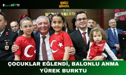 Çocuklar Eğlendi, Balonlu Anma Yürek Burktu